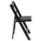 Flash Furniture Folding Chair, Wood, Black XF-2902-BK-WOOD-GG - alternate 5